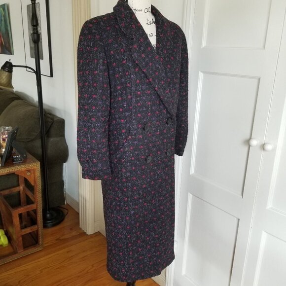 Karizma East Ltd. Vintage Wool Blend Coat - Picture 5 of 14